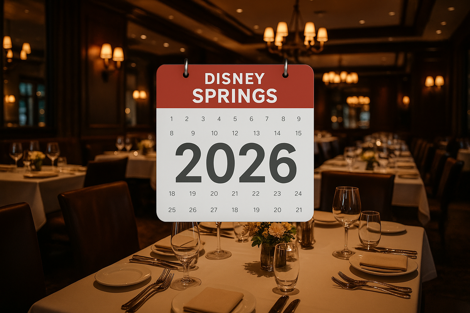Major Disney Dining Plan Shakeup: 4 Restaurant Changes Coming in 2026