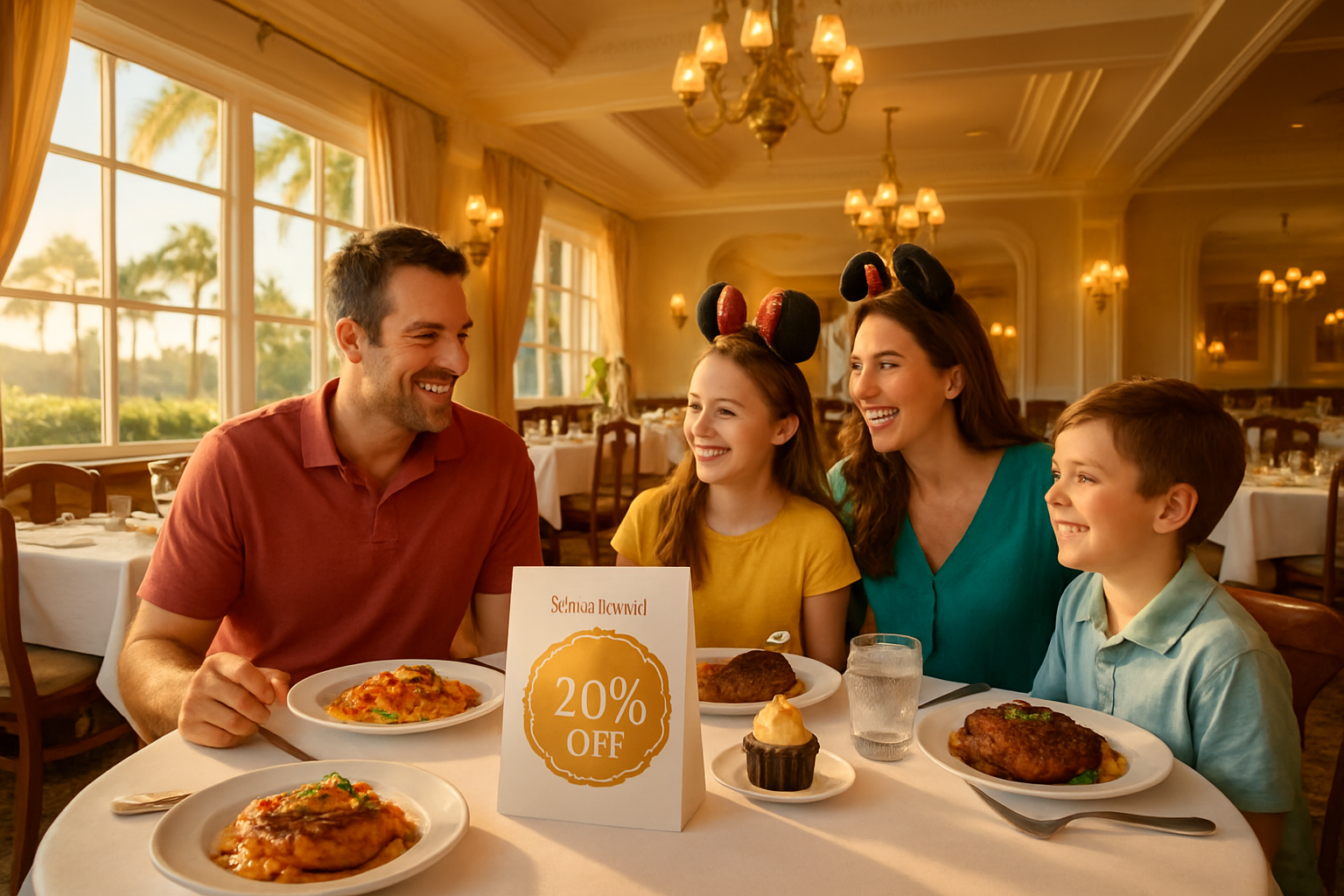 Disney Just Dropped a Massive 40% Dining Discount — But There's a Catch