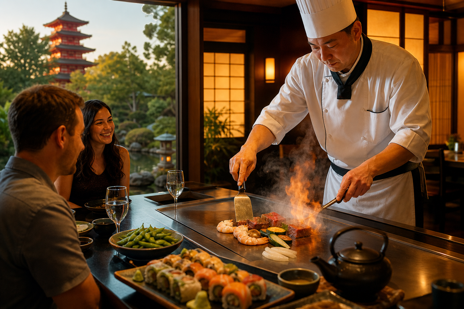 EPCOT Japan Pavilion Restaurants: Teppan Edo, Shiki-Sai & Every Food Option